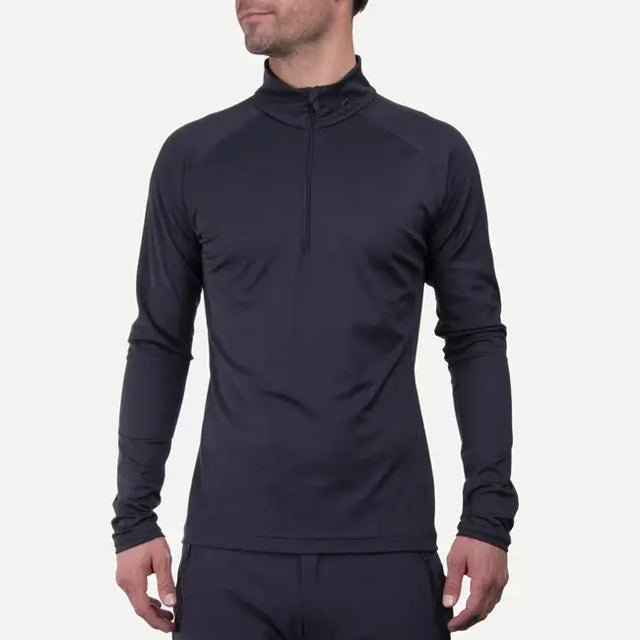Kjus Men's Feel Half-Zip Skiundertrøje Herre - Deep Space - Deep Space