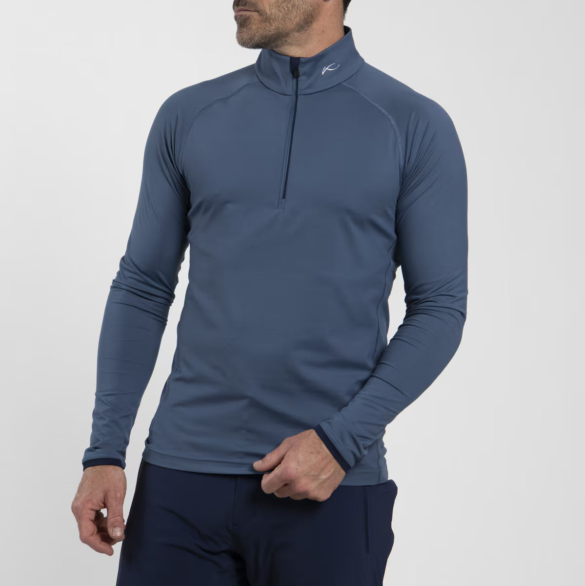 Kjus Men's Feel Midlayer Half-Zip Herre - Admiral Blue/KJUS Navy