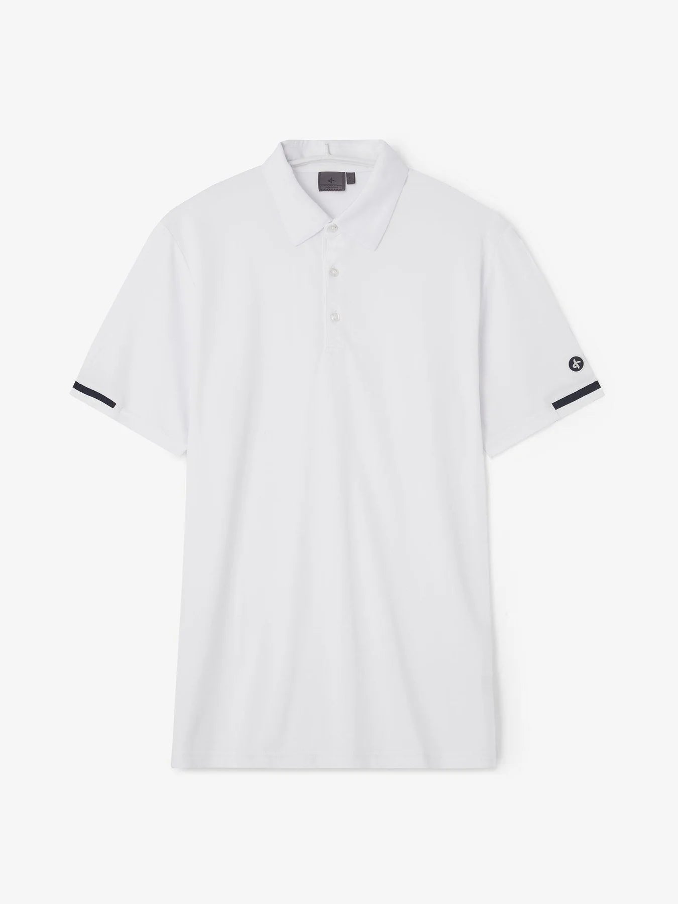 Cross Sportswear M Brassie Polo T-shirt Herre - White - White