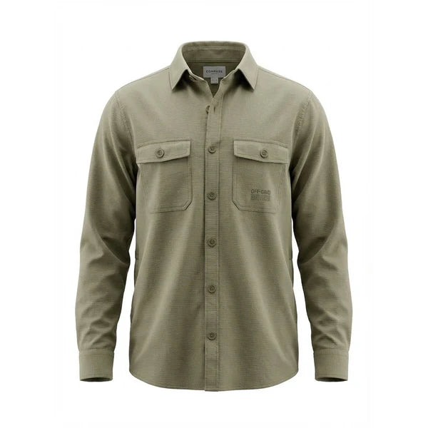 Athletes Collective Marseille Skjortejakke Herre - Olive - Olive