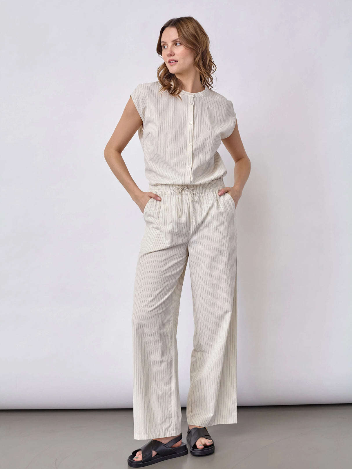 Redgreen Woman Molly Bukser Dame - Black Stripe -