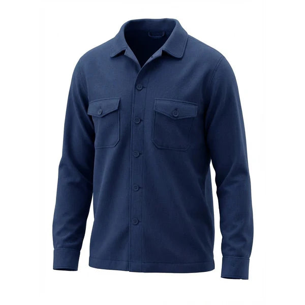 Athletes Collective Monpellier Skjortejakke Herre - Navy Blue - Navy Blue
