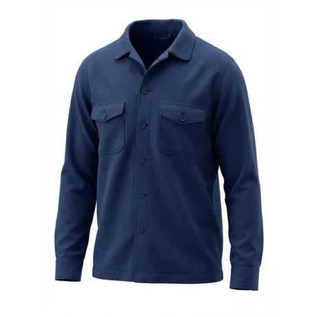 Athletes Collective Monpellier Skjortejakke Herre - Navy Blue - Navy Blue
