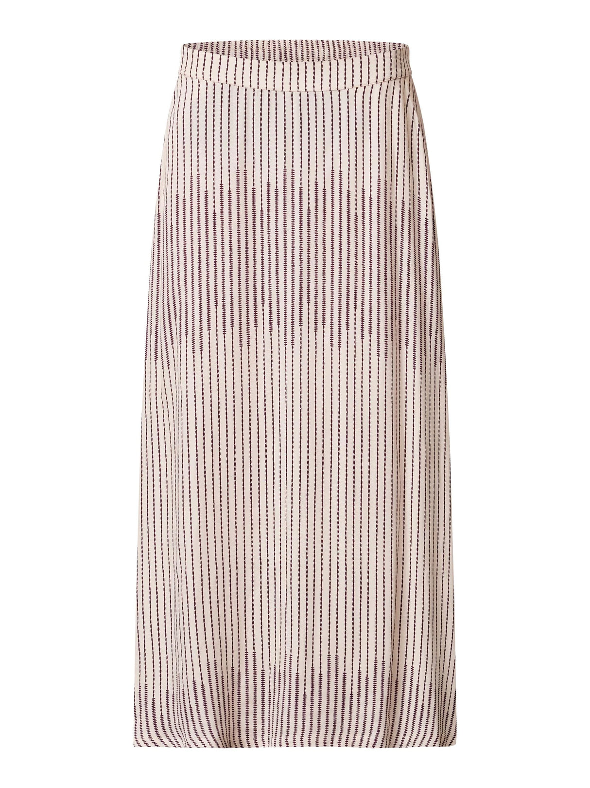 Redgreen Woman Naja Print Nederdel Dame - Plum Pattern -