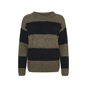 Sea Ranch Nina Knit Striktrøje Dame - Mørkebrun