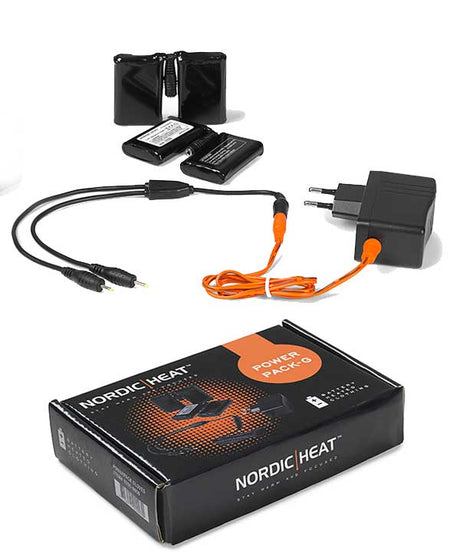 Nordic Heat Tactical Liner Handsker med varme + batteripakke -