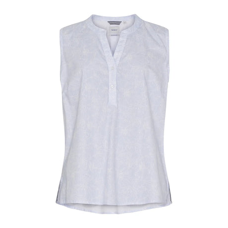 Sea Ranch Octavia Shirt Top Dame - Lyseblå Hvid