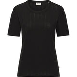 Redgreen Woman Camille T-shirt Dame – Black | Klassisk T-shirt i 100% bomuld