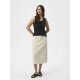 Redgreen Woman Cobi Tank Top Dame – Black | Bomuldstop med pointelle