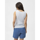 Redgreen Woman Cobi Tank Top Dame – Sky Blue | Bomuldstop med pointelle