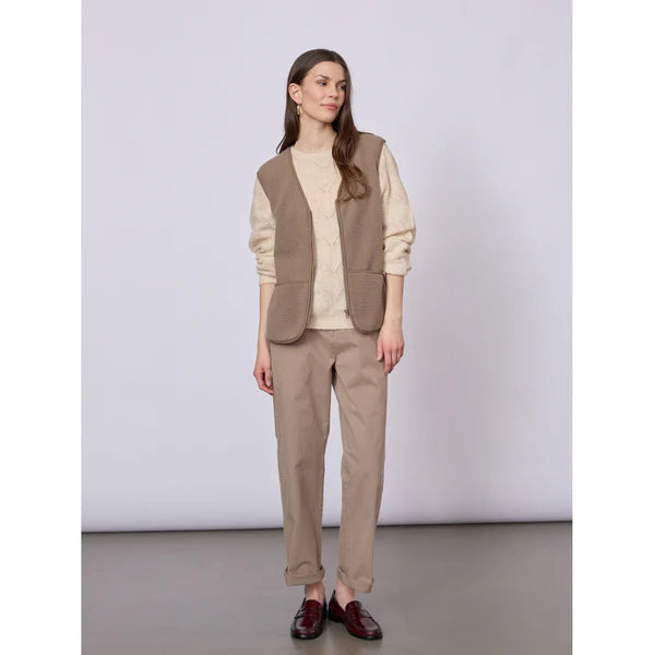 Redgreen Women RG_Leo Vest Dame - Dark Sand -