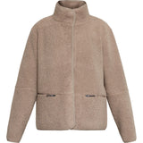 Redgreen Women RG_Sallie Fleecejakke Dame - Dark Sand - Dark Sand