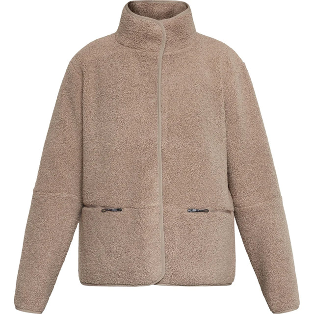 Redgreen Women RG_Sallie Fleecejakke Dame - Dark Sand - Dark Sand