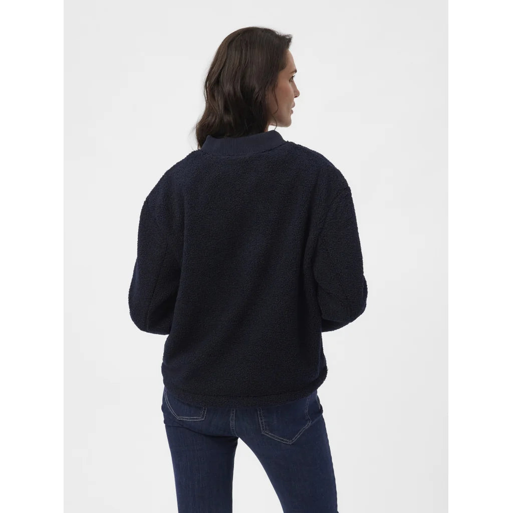 Redgreen Woman RG_Sonia Teddy Fleece Jakke Dame – Navy