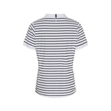 Sea Ranch SR_Annesofie Polo T-shirt Dame - White/Dark Navy -