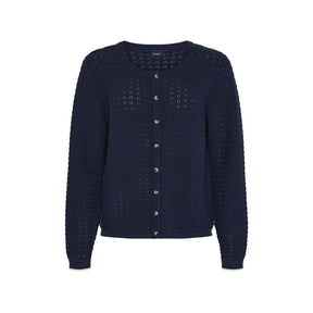 Sea Ranch SR_Birdie Strikket Cardigan Dame - SR Navy - SR Navy