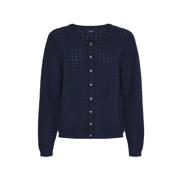 Sea Ranch SR_Birdie Strikket Cardigan Dame - SR Navy - SR Navy