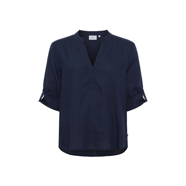 Sea Ranch SR_Ester Skjortebluse Dame - Dark Navy - Dark Navy