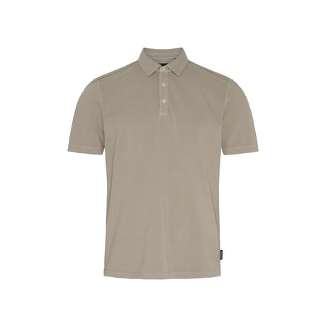 Sea Ranch SR_Nat Polo T-shirt Herre - Cobblestone - Cobblestone