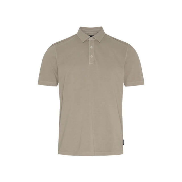 Sea Ranch SR_Nat Polo T-shirt Herre - Cobblestone - Cobblestone