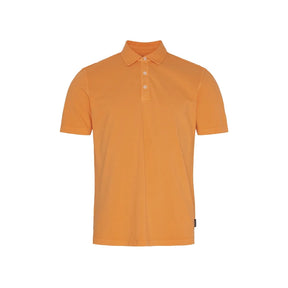 Sea Ranch SR_Nat Polo T-shirt Herre - Bright Orange - Bright Orange