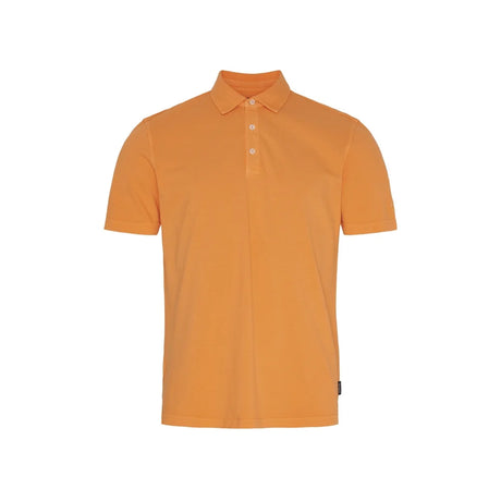 Sea Ranch SR_Nat Polo T-shirt Herre - Bright Orange - Bright Orange