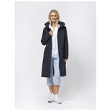 Sea Ranch SR_Susan Trenchcoat Dame – Mørk Navy