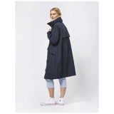 Sea Ranch SR_Susan Trenchcoat Dame – Mørk Navy