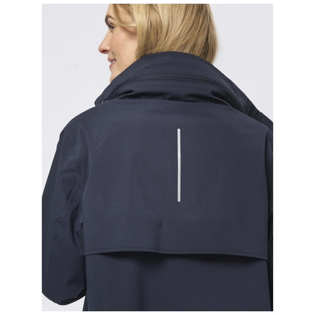 Sea Ranch SR_Susan Trenchcoat Dame – Mørk Navy