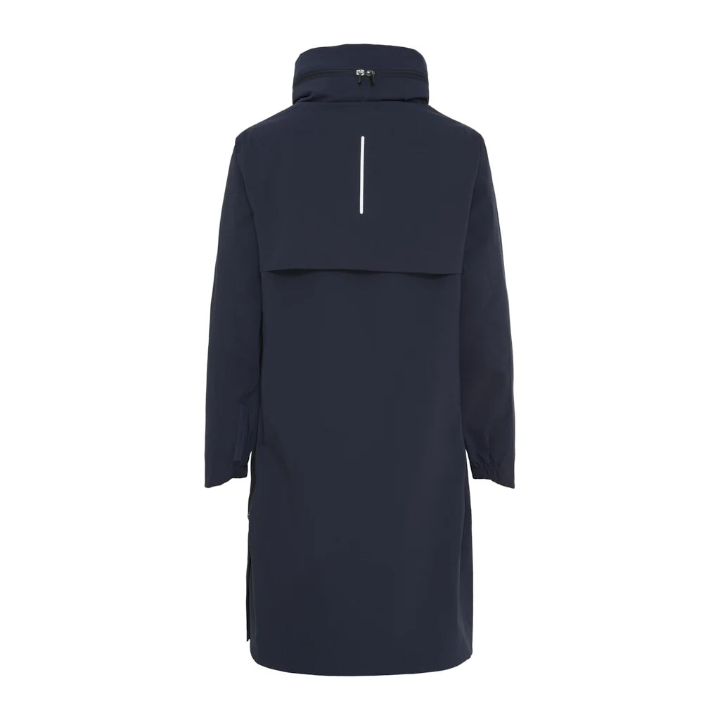 Sea Ranch SR_Susan Trenchcoat Dame – Mørk Navy