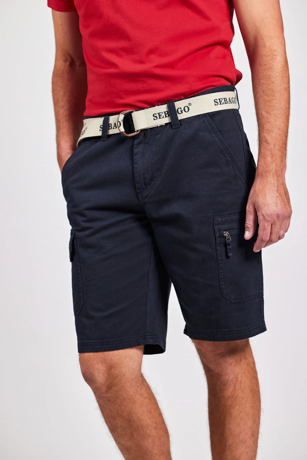 Sebago Cargo Crew Shorts Herre - Navy