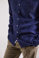 Sebago Linen Shirt Skjorte Herre