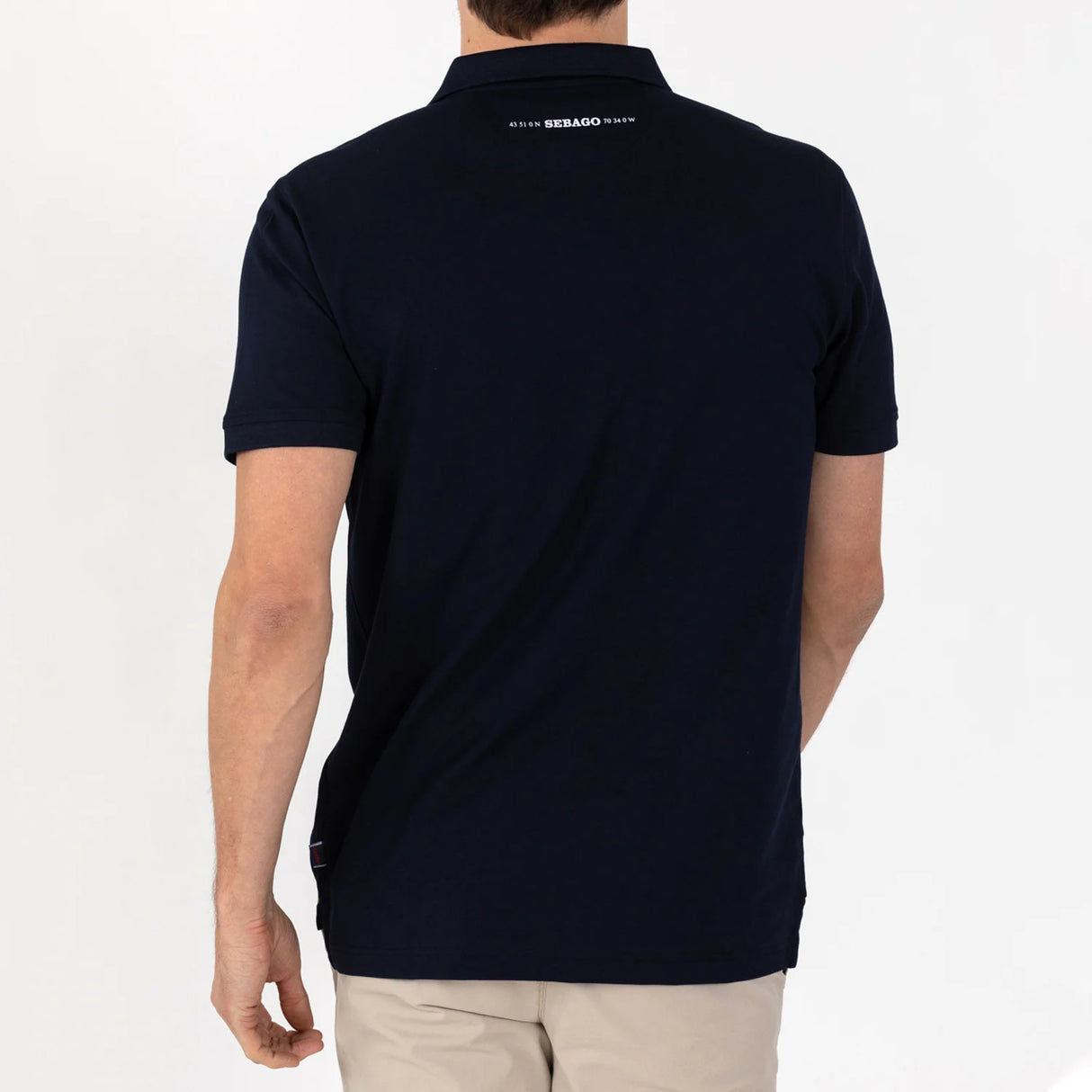 Sebago Performance Polo Pique T-shirt Herre