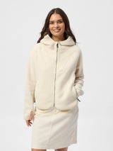Redgreen Women Sisse Pile Fleece Fleecejakke Dame - Off White - Off White