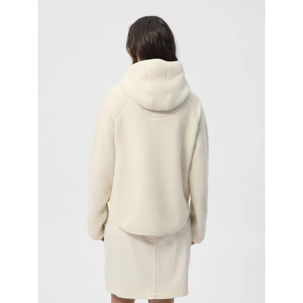 Redgreen Women Sisse Pile Fleece Fleecejakke Dame - Off White -