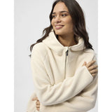 Redgreen Women Sisse Pile Fleece Fleecejakke Dame - Off White -