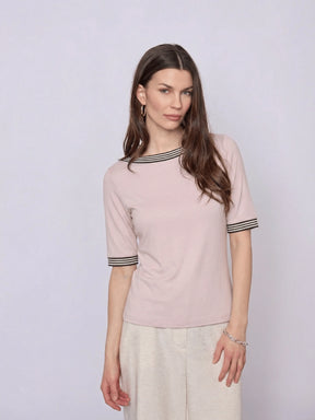 Redgreen Woman Snee T-shirt Dame - Rose - Rose