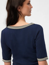 Redgreen Woman Snee T-shirt Dame - Navy -