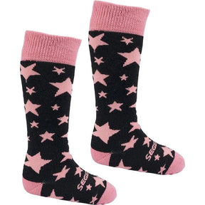Seger Stars Ski Sock Skistrømper Børn - Ash Rose - Ash Rose
