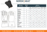 Nordic Heat Tactical Liner Handsker med varme + batteripakke -