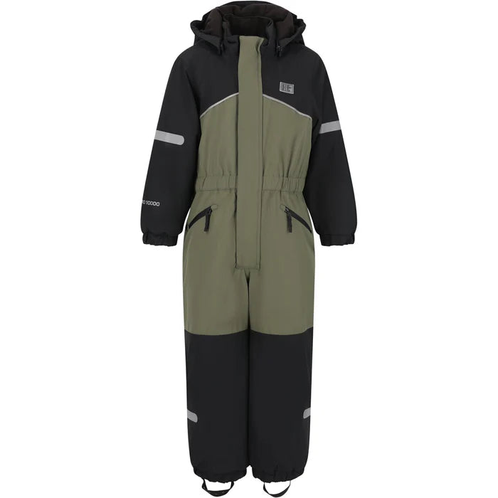 ZigZag Stonehill Coverall W-PRO 10000 Flyverdragt Børn - Black - Black