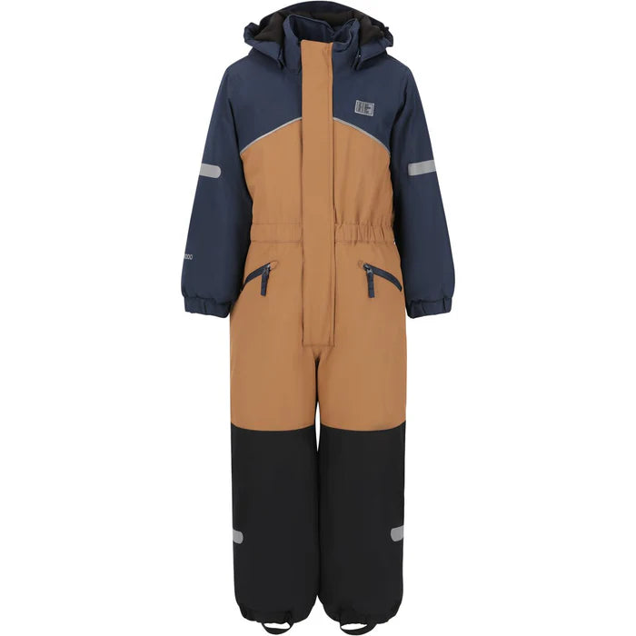 ZigZag Stonehill Coverall W-PRO 10000 Flyverdragt Børn - Toasted coconut - Toasted coconut