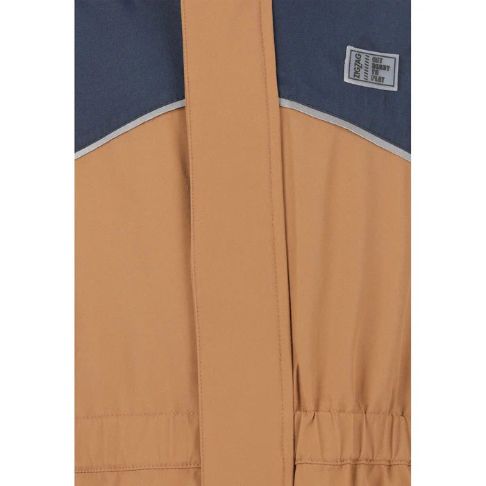 ZigZag Stonehill Coverall W-PRO 10000 Flyverdragt Børn - Toasted coconut -