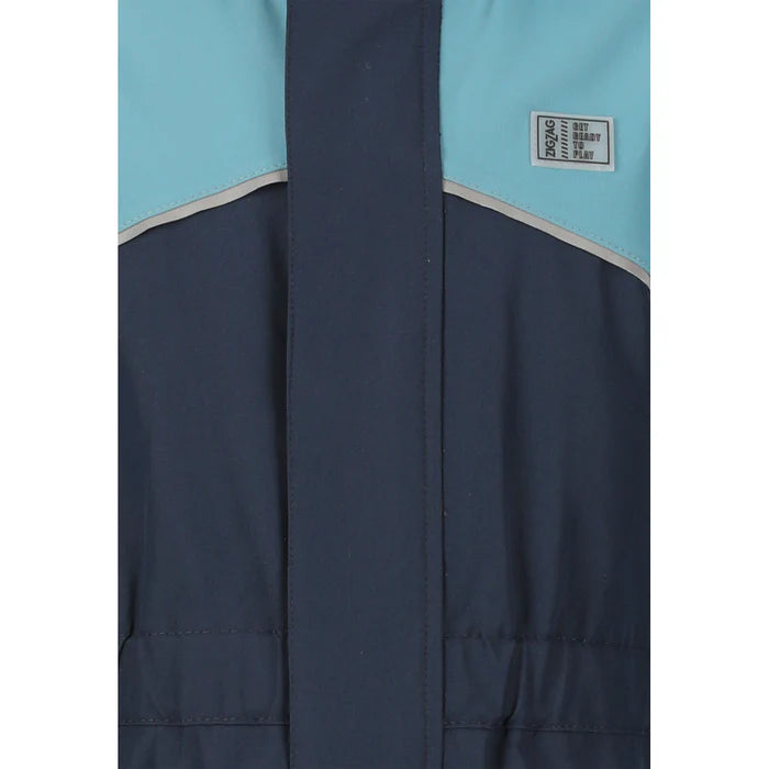 ZigZag Stonehill Coverall W-PRO 10000 Flyverdragt Børn - Storm Blue -