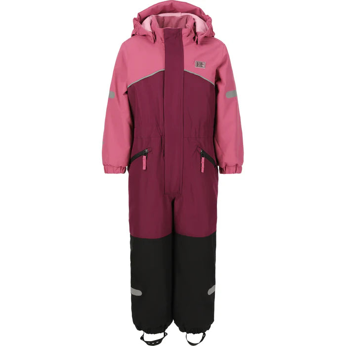 ZigZag Stonehill Coverall W-PRO 10000 Flyverdragt Børn - Dark Purple - Dark Purple