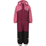 ZigZag Stonehill Coverall W-PRO 10000 Flyverdragt Børn - Dark Purple - Dark Purple