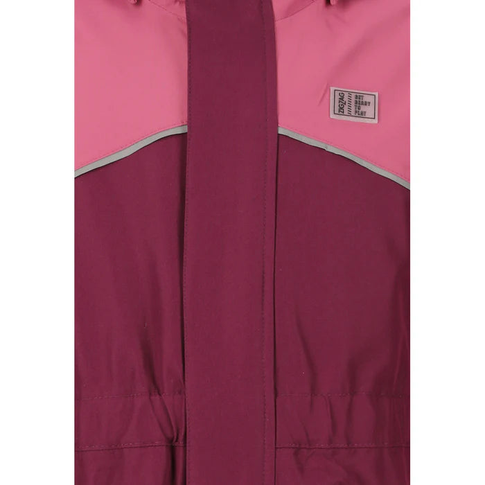 ZigZag Stonehill Coverall W-PRO 10000 Flyverdragt Børn - Dark Purple -