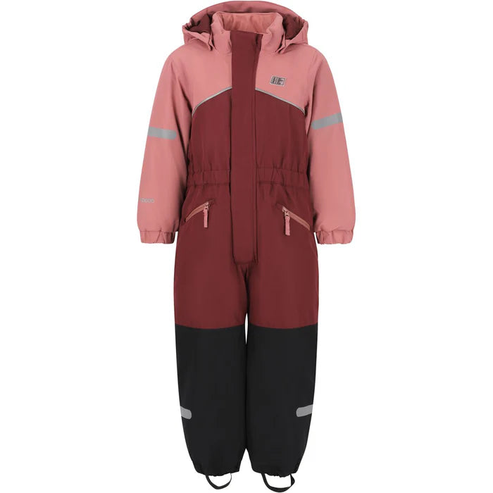 ZigZag Stonehill Coverall W-PRO 10000 Flyverdragt Børn - Tawny Port - Tawny Port