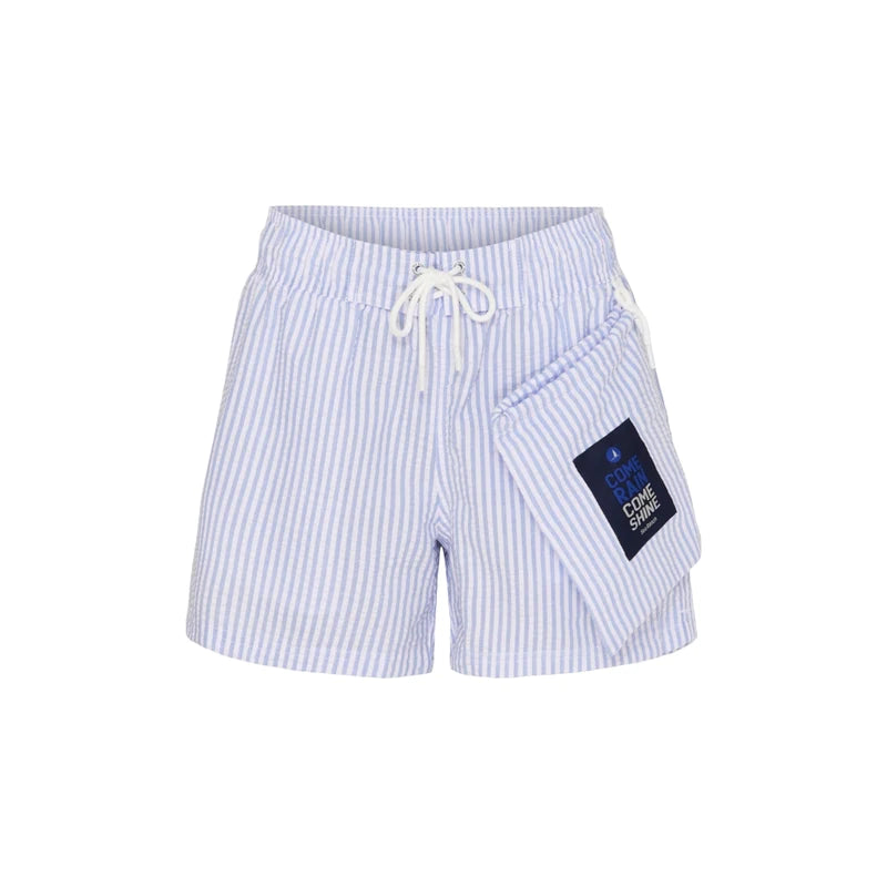 Sea Ranch Sun Boardshorts Badeshorts Dame - Vista Blue/Pearl - Vista Blue Pearl