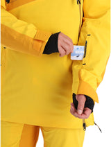 Tenson Aerismo JackoRak Men Anorak Skijakke Herre - Yellow -
